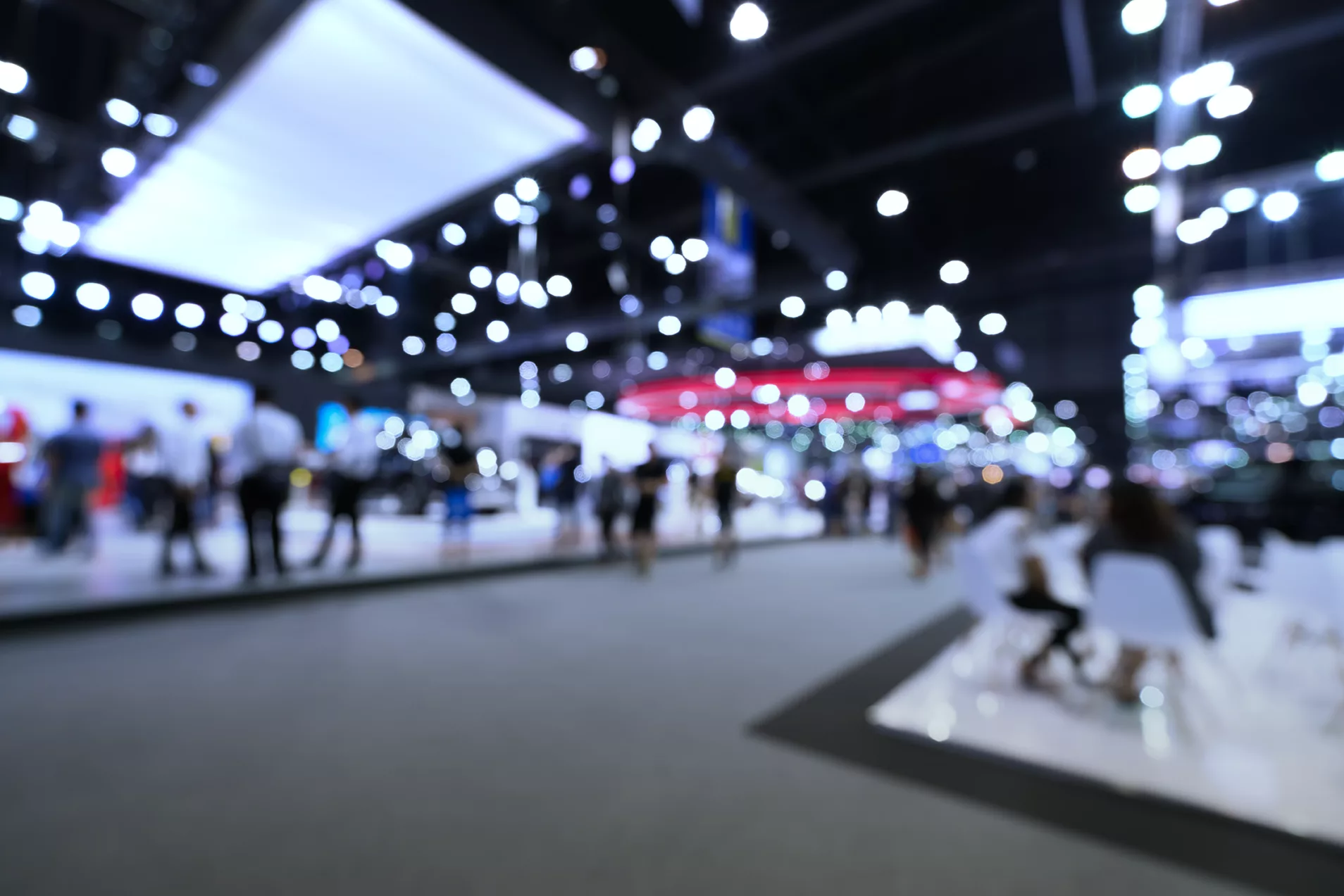 Aufnahme aus der EXPO Real Messehalle